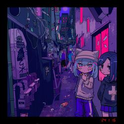 This is a pixiv picture whose title is うらろじ.
