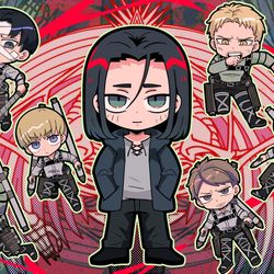 This is a pixiv picture whose title is SAISON CARD Digital　進撃の巨人.