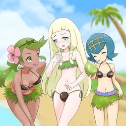 This is a pixiv picture whose title is 24−192 ココナッツビキニ？.