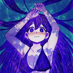 This is a pixiv picture whose title is "Just as imagined".