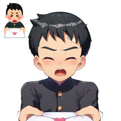 This is a pixiv picture whose title is いらすとやチャレンジ.