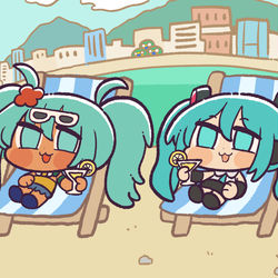 This is a pixiv picture whose title is 『Brazil Miku comeback』.