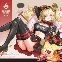 This is a pixiv picture whose title is Burnice White.