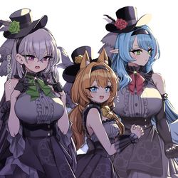 This is a pixiv picture whose title is これがトリニティが誇るアイドルですか.