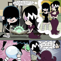 This is a pixiv picture whose title is Lucy and Haiku Regressed.