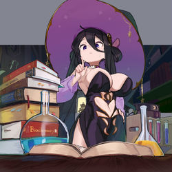 This is a pixiv picture whose title is 魔女アリアネちゃん.