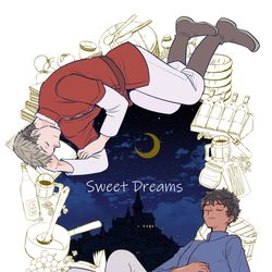 This is a pixiv picture whose title is 【10/27クッキング☆迷宮新刊】ライカブ本.