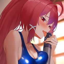 This is a pixiv picture whose title is スク水曜日！.