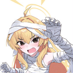 This is a pixiv picture whose title is ミイラ ヨシミ.