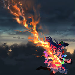 This is a pixiv picture whose title is 天子.