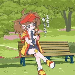 This is a pixiv picture whose title is ダブチ食べ美のウワサ.