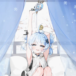 This is a pixiv picture whose title is 釉瑚.