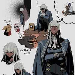 This is a pixiv picture whose title is ベルギッタ.