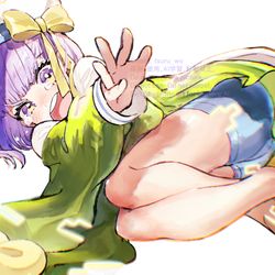This is a pixiv picture whose title is 【※肌色】SGと見て頭をよぎった幻覚【カズラドロップ】.