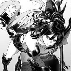 This is a pixiv picture whose title is 【PR】バンダナコミック『黒牛』応援イラスト.