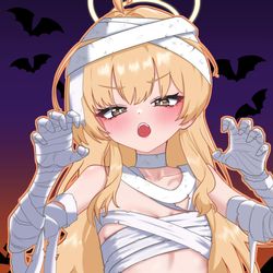 This is a pixiv picture whose title is ミイラヨシミ.