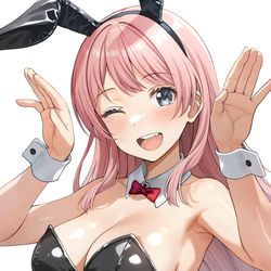 This is a pixiv picture whose title is バニーの愛音.