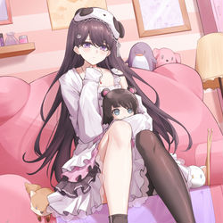 This is a pixiv picture whose title is 睡衣谷rikki.