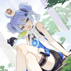 This is a pixiv picture whose title is 釉瑚.