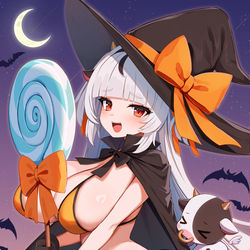 This is a pixiv picture whose title is とりっくおあとりーと！.