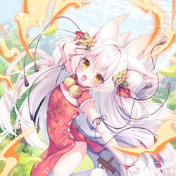 This is a pixiv picture whose title is 〖Z/X〗神出鬼没の妖狐 玉藻.