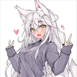 This is a pixiv picture whose title is ぶいぶいっ！.