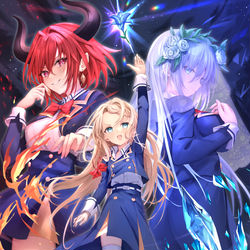 This is a pixiv picture whose title is ゆりはさ6巻.