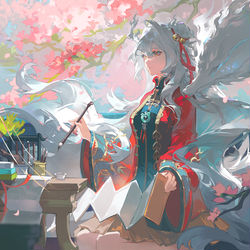 This is a pixiv picture whose title is 归龙潮 青龙.