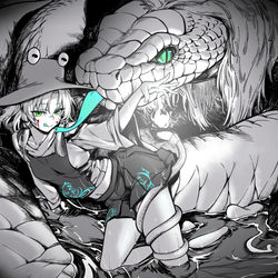 This is a pixiv picture whose title is 祟.