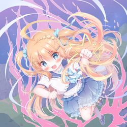 This is a pixiv picture whose title is 【Z/X】ゼクス 鉄拳解決！クスミカモ.