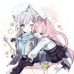 This is a pixiv picture whose title is 🐈.