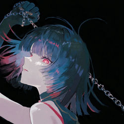 This is a pixiv picture whose title is 雪衣.