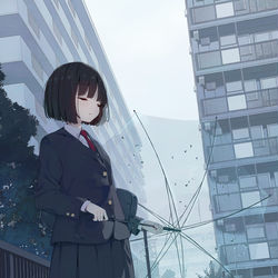This is a pixiv picture whose title is 止んだ直後の匂いが好き.