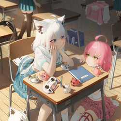 This is a pixiv picture whose title is フブみこ.