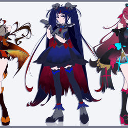 This is a pixiv picture whose title is 🖤ブラックひろ🖤.