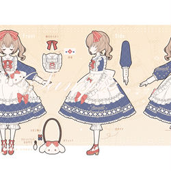 This is a pixiv picture whose title is Skeb.