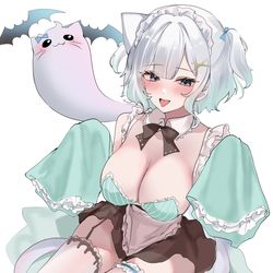 This is a pixiv picture whose title is Mint Fantôme.