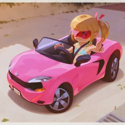 This is a pixiv picture whose title is Speedster.