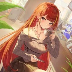 This is a pixiv picture whose title is 스텔라이브 리제.