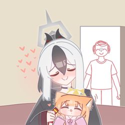 This is a pixiv picture whose title is daisuki.