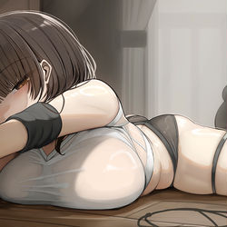 This is a pixiv picture whose title is 柔軟.