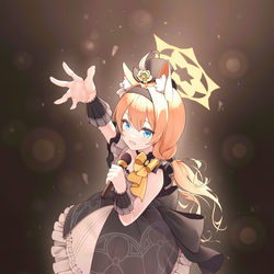 This is a pixiv picture whose title is 玛门.
