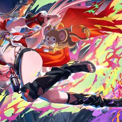 This is a pixiv picture whose title is ラッパ.