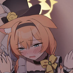 This is a pixiv picture whose title is 「その...今は汗をかいてるのでその///」.
