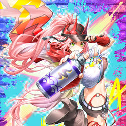 This is a pixiv picture whose title is 亂破.