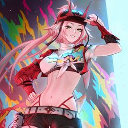 This is a pixiv picture whose title is Rappa.