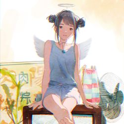 This is a pixiv picture whose title is 台湾日和.