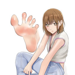 This is a pixiv picture whose title is 鹿野千夏.