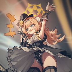 This is a pixiv picture whose title is アイドルの覚悟（revise）.