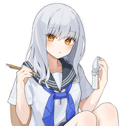 This is a pixiv picture whose title is 無防備ガール.